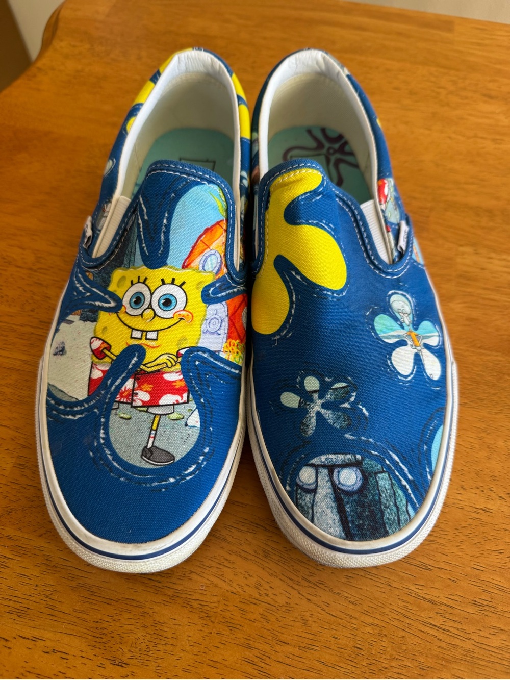 Vans Men’s 10.5 SpongeBob SquarePants Canvas Shoes
